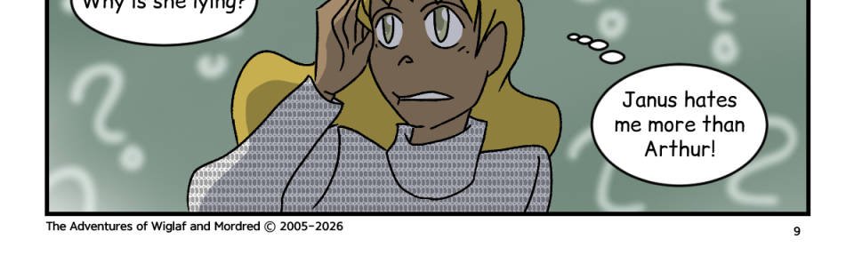 The Adventures of Wiglaf and Mordred - Episode 117, Page 1: Chapter 8, Page 9
