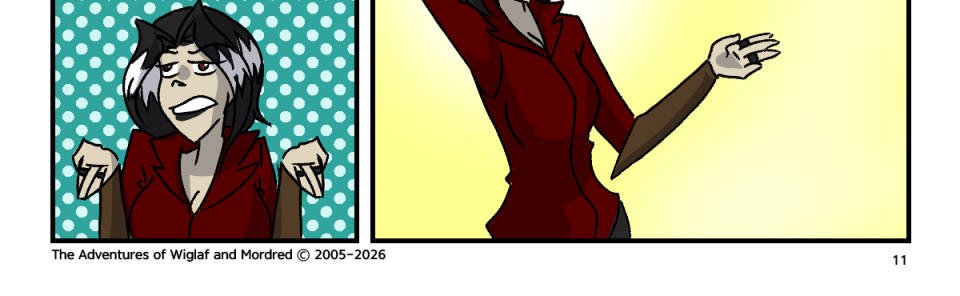 The Adventures of Wiglaf and Mordred - Episode 119, Page 1: Chapter 8, Page 11