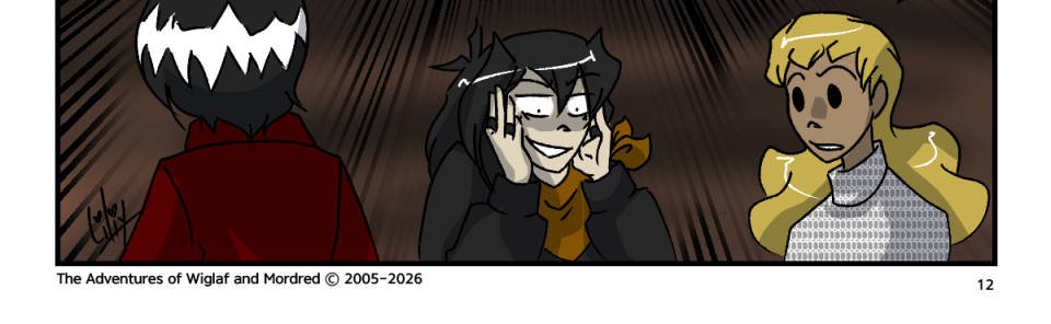 The Adventures of Wiglaf and Mordred - Episode 120, Page 1: Chapter 8, Page 12