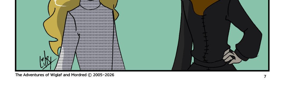 The Adventures of Wiglaf and Mordred - Episode 127, Page 1: Chapter 9, Page 7