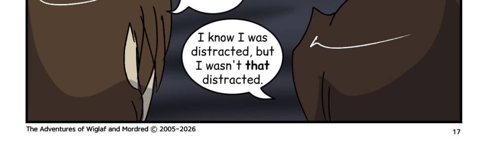 The Adventures of Wiglaf and Mordred - Episode 137, Page 1: Chapter 9, Page 17