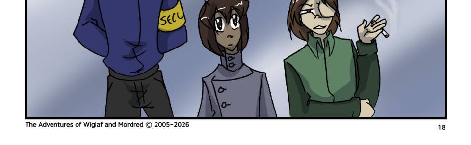 The Adventures of Wiglaf and Mordred - Episode 138, Page 1: Chapter 9, Page 18