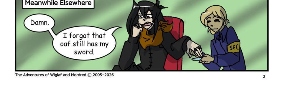 The Adventures of Wiglaf and Mordred - Episode 140, Page 1: Chapter 10, Page 2