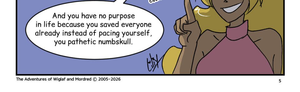 The Adventures of Wiglaf and Mordred - Episode 143, Page 1: Chapter 10, Page 5