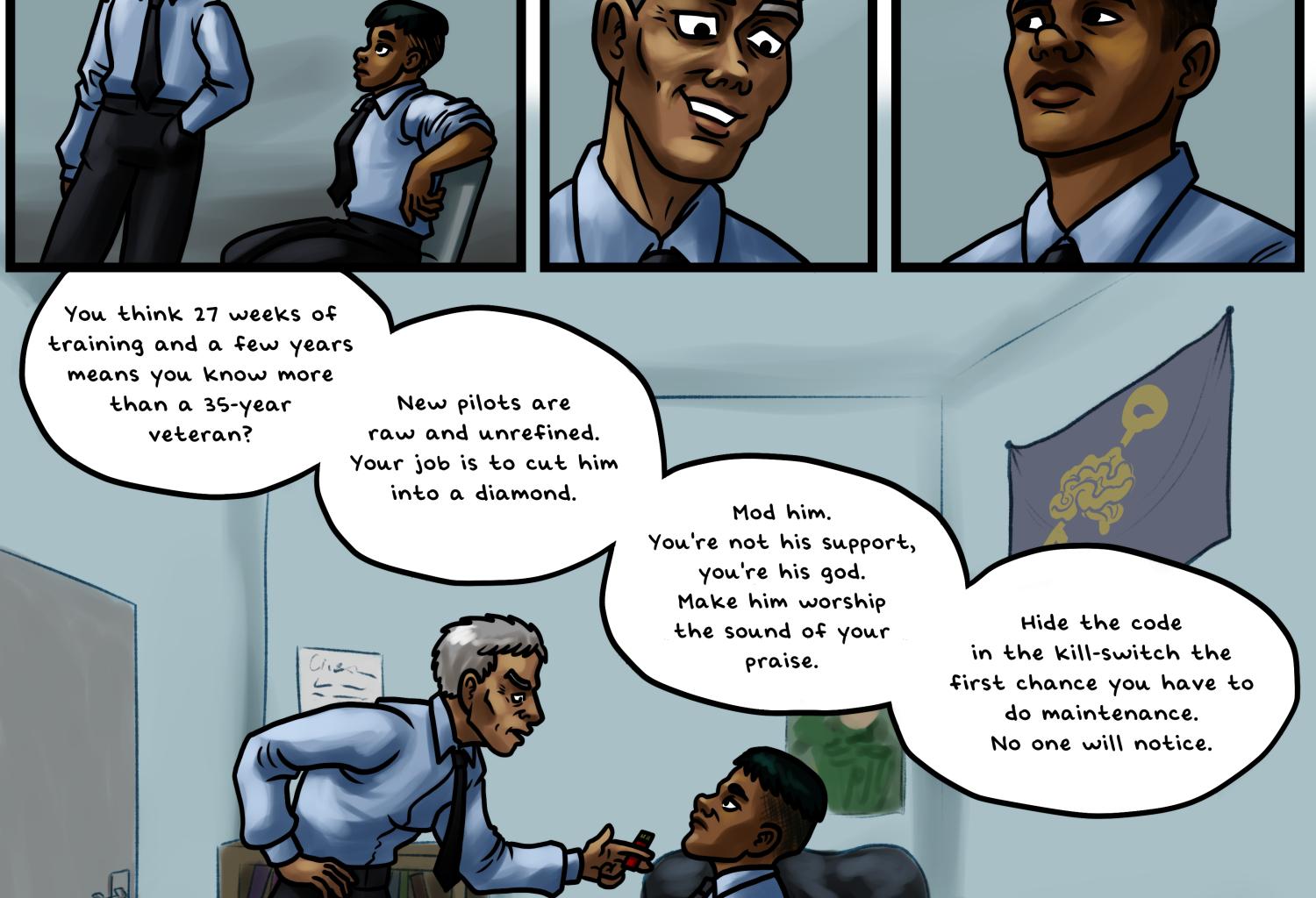 Armored Hearts - Episode 1, Page 2: The New Pilot