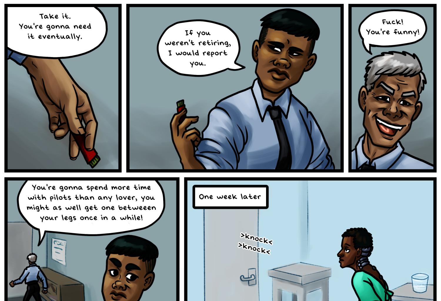 Armored Hearts - Episode 1, Page 3: The New Pilot