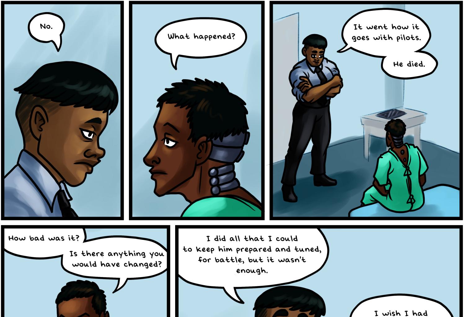 Armored Hearts - Episode 1, Page 5: The New Pilot