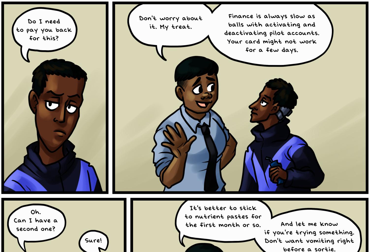 Armored Hearts - Episode 1, Page 8: The New Pilot