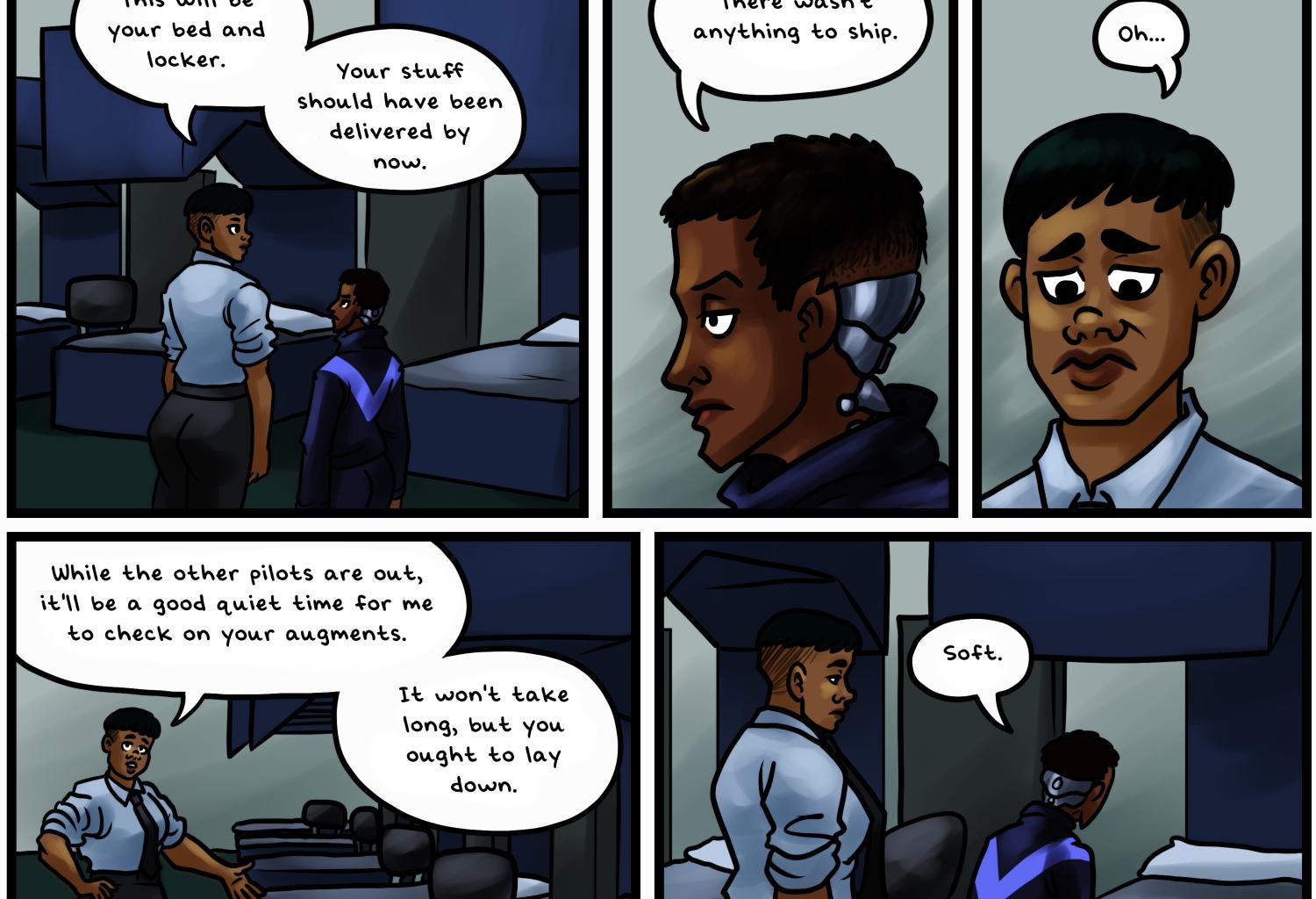 Armored Hearts - Episode 1, Page 9: The New Pilot