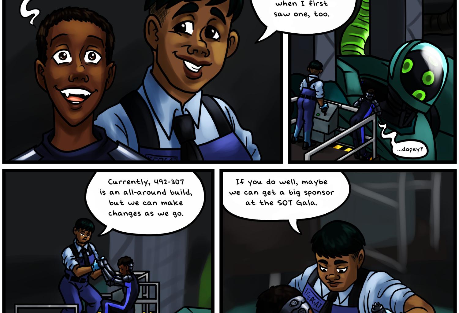 Armored Hearts - Episode 1, Page 13: The New Pilot