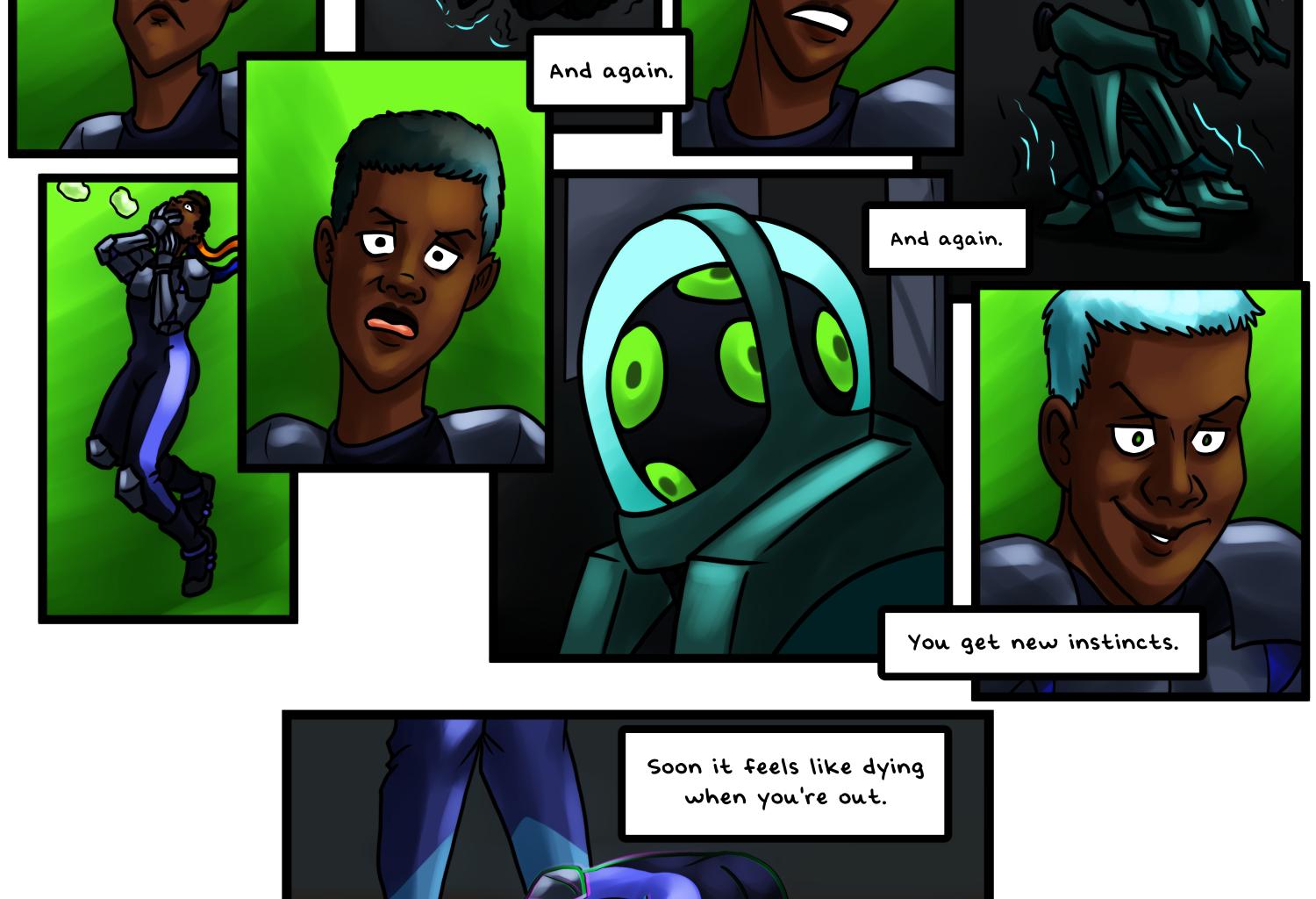 Armored Hearts - Episode 1, Page 14: The New Pilot