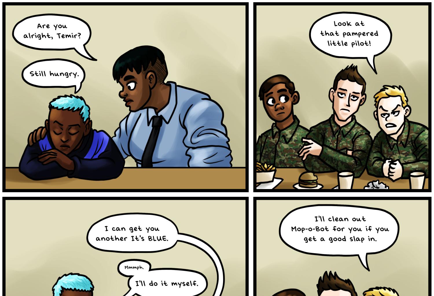 Armored Hearts - Episode 1, Page 19: The New Pilot