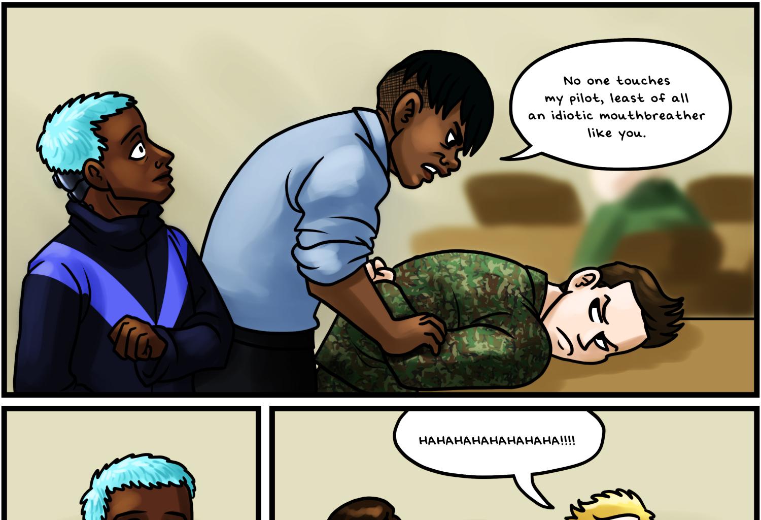 Armored Hearts - Episode 1, Page 22: The New Pilot