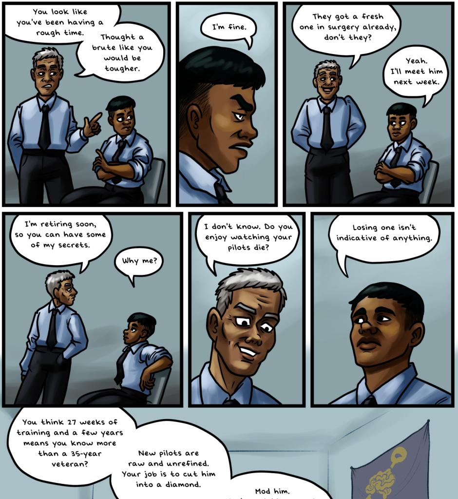 Armored Hearts - Episode 2, Page 1: The New Pilot
