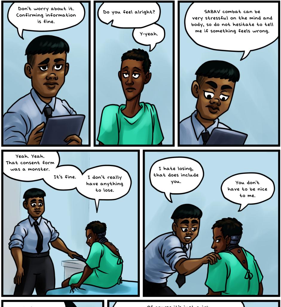 Armored Hearts - Episode 2, Page 3: The New Pilot