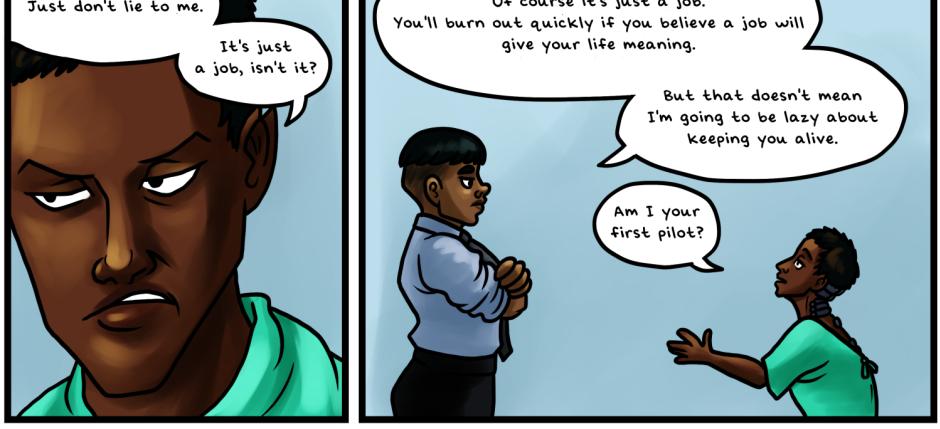 Armored Hearts - Episode 2, Page 3: The New Pilot