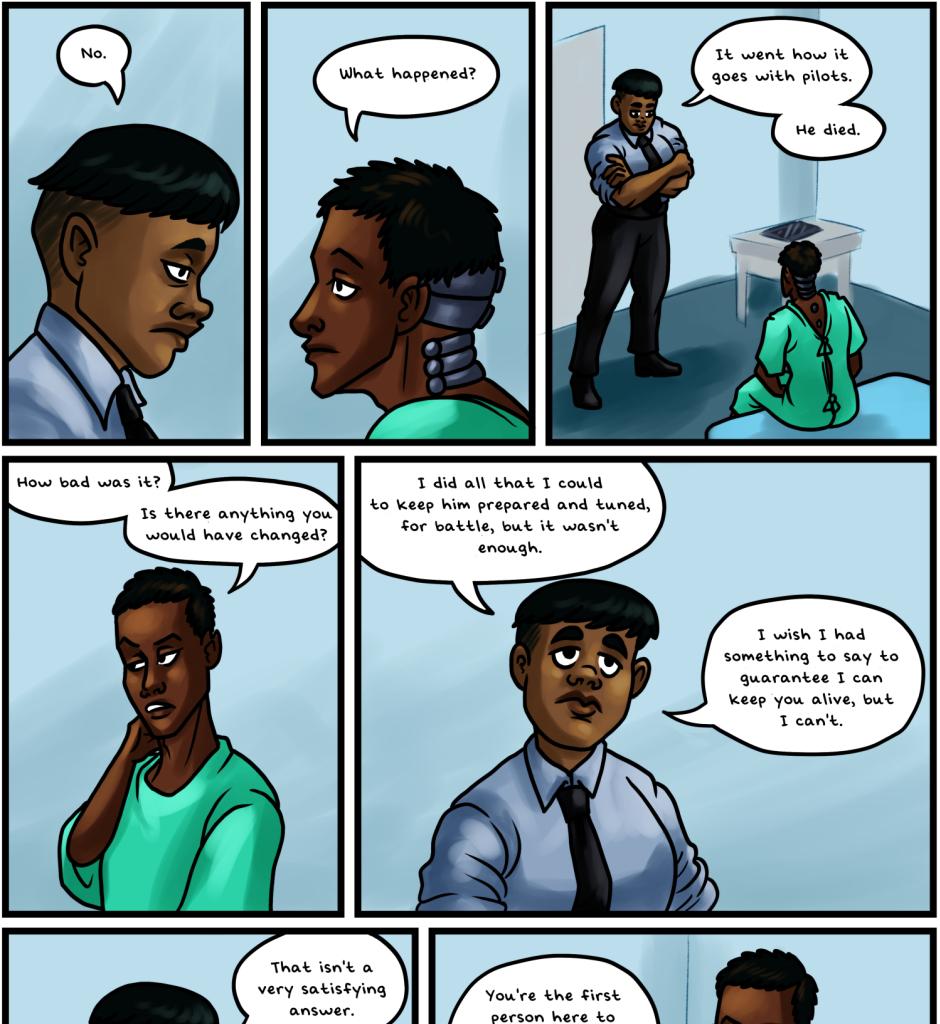 Armored Hearts - Episode 2, Page 4: The New Pilot