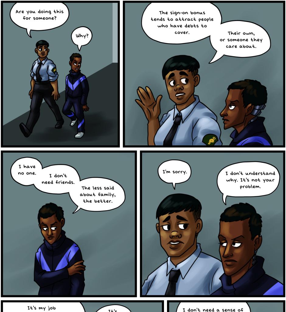 Armored Hearts - Episode 2, Page 5: The New Pilot