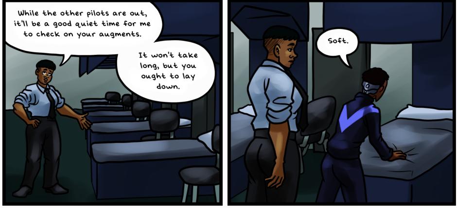 Armored Hearts - Episode 2, Page 8: The New Pilot