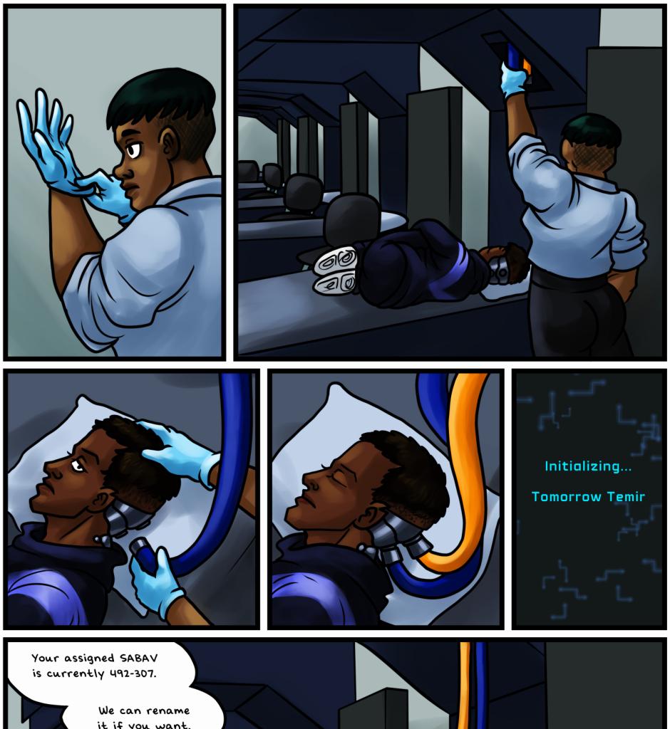 Armored Hearts - Episode 2, Page 9: The New Pilot
