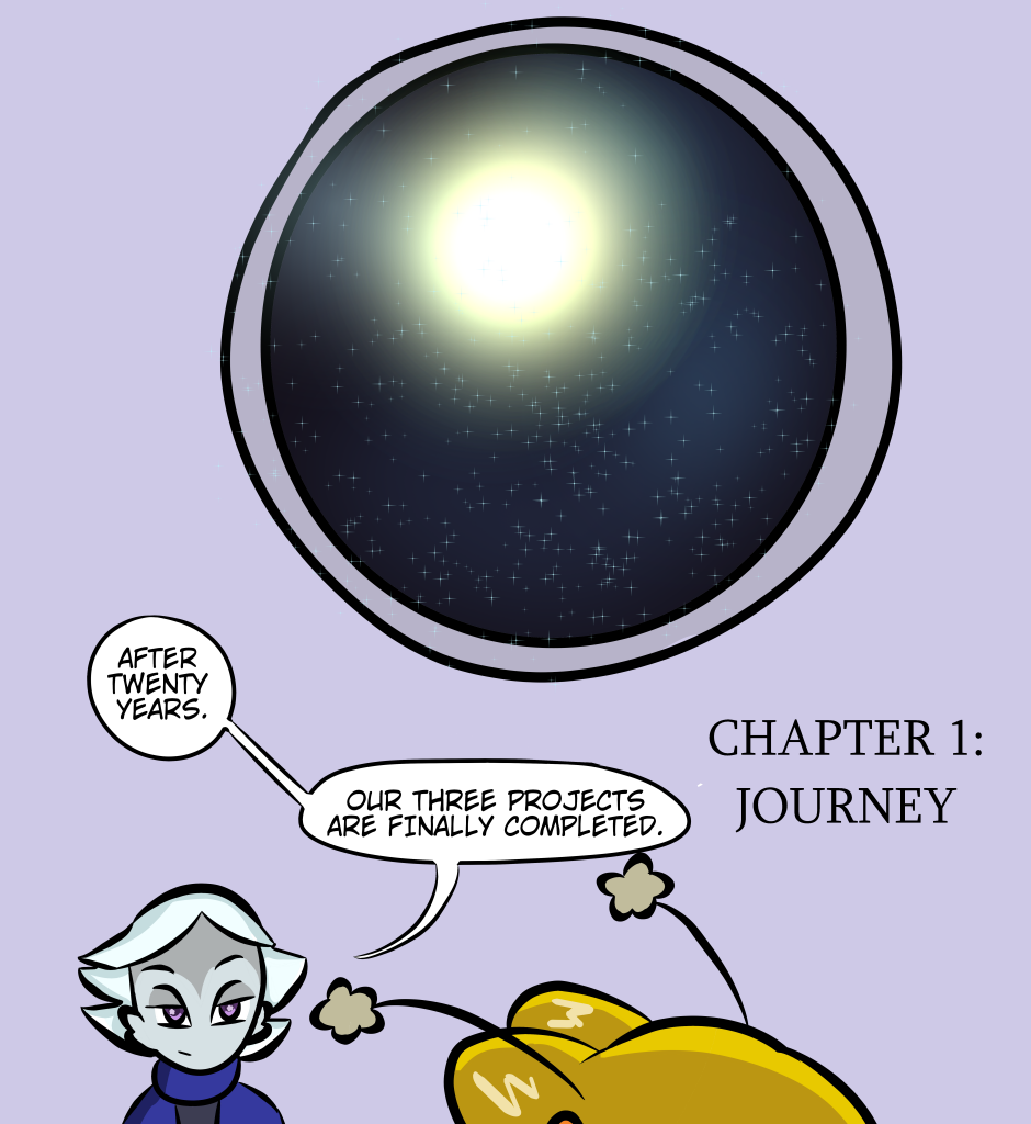 Nebula Beings - Episode 1, Page 1: Chapter 1 Journey pg 1
