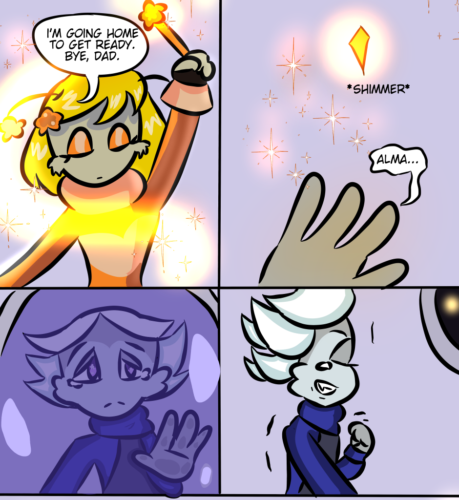 Nebula Beings - Episode 5, Page 1: Chapter 1 Journey pg 5