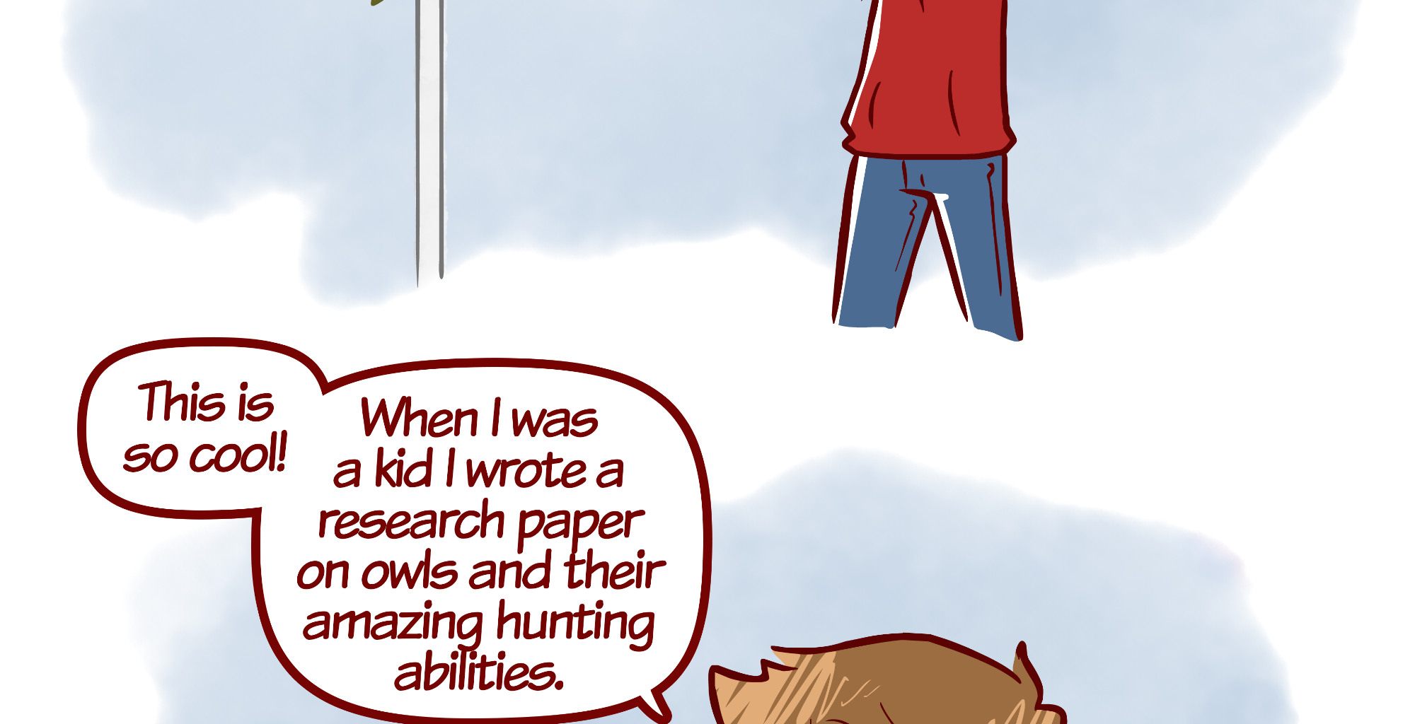 Rainy Days - Episode 27, Page 1: Nimbus #1 - "Hmm"