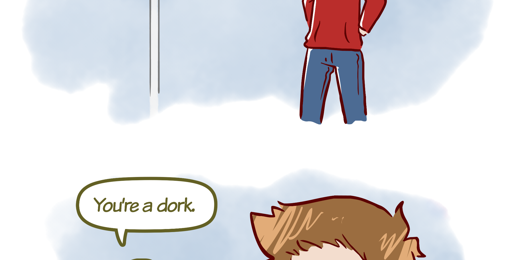 Rainy Days - Episode 27, Page 1: Nimbus #1 - "Hmm"