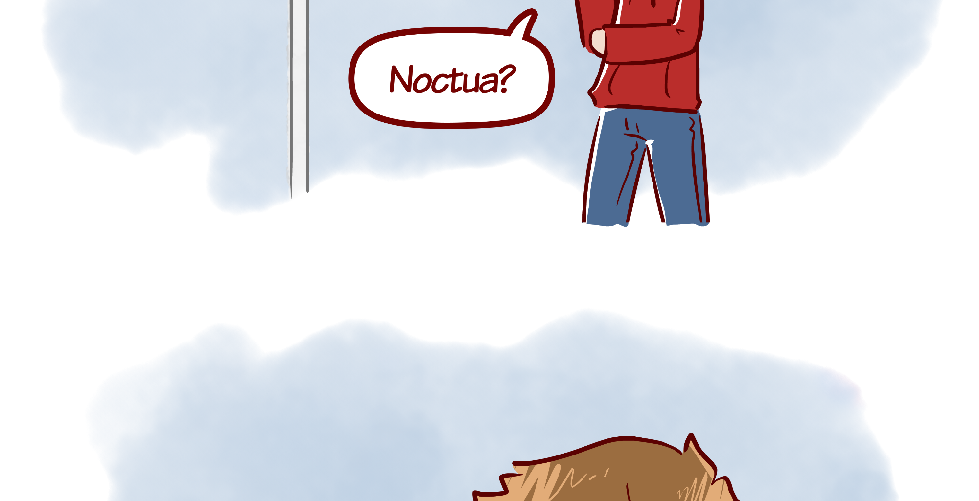 Rainy Days - Episode 28, Page 1: Nimbus #2 - "Choosing the Name"