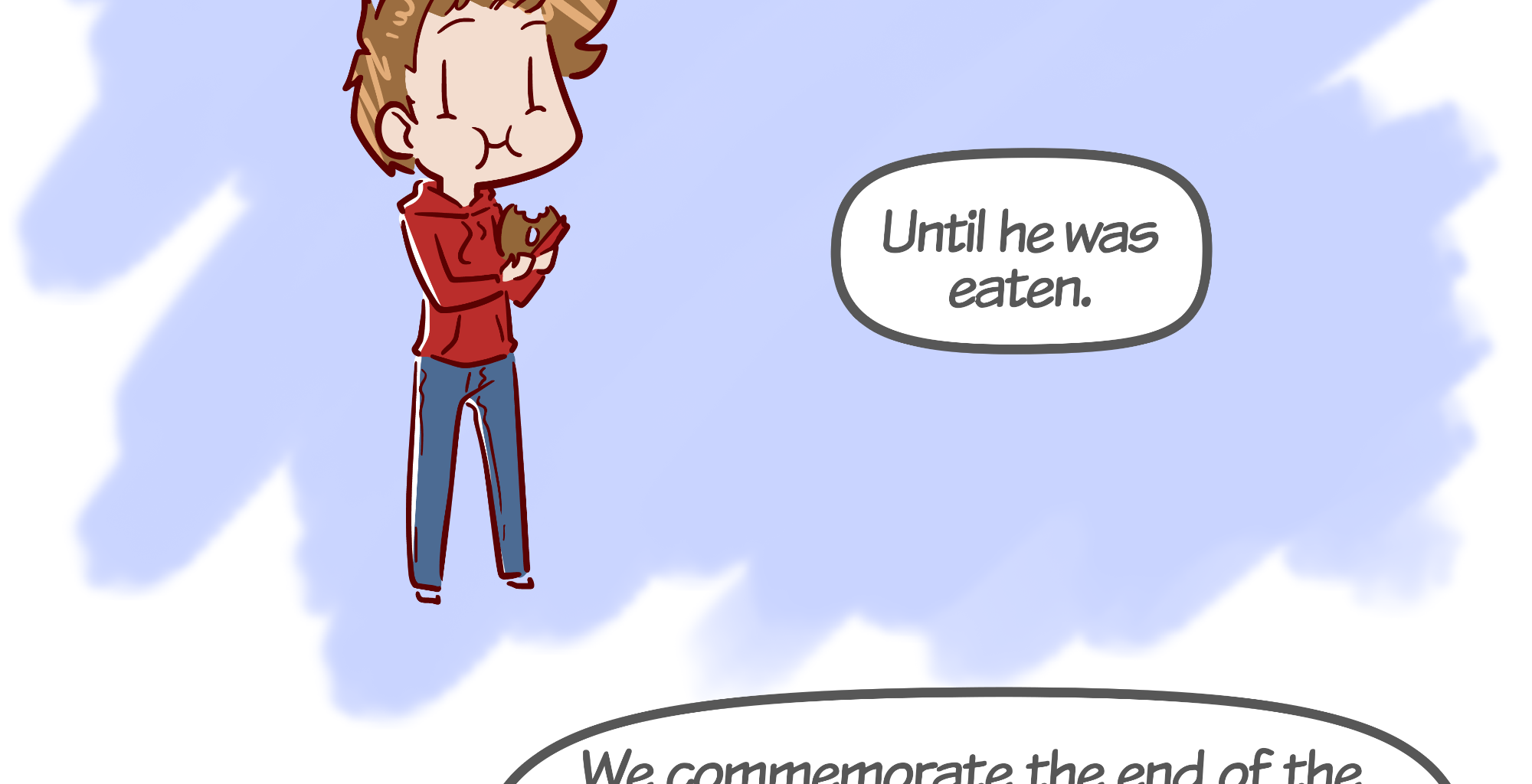 Rainy Days - Episode 30, Page 1: Donut Day #1 - "Free Donut Day"