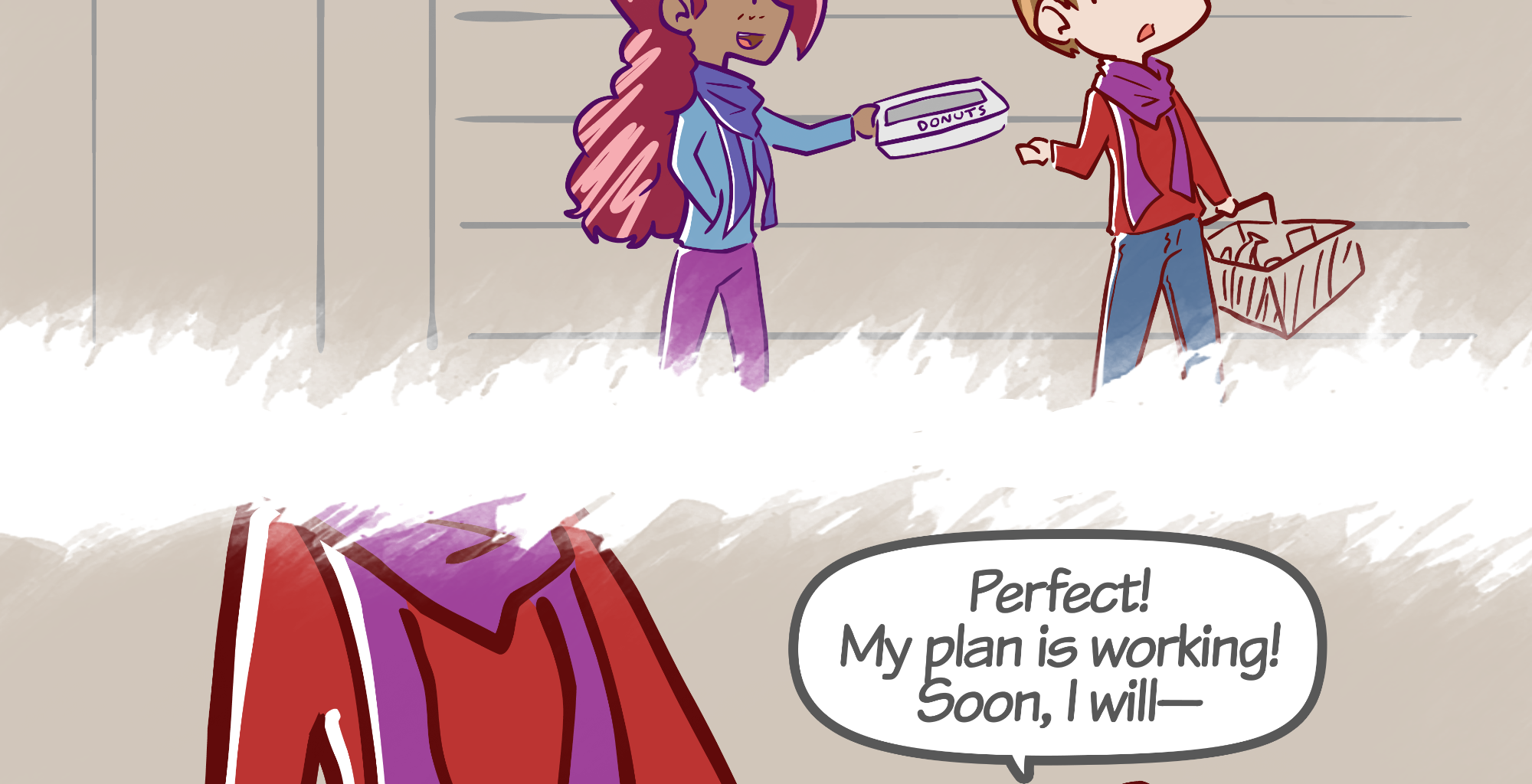 Rainy Days - Episode 59, Page 1: Donut Day #2 - "The Rebake