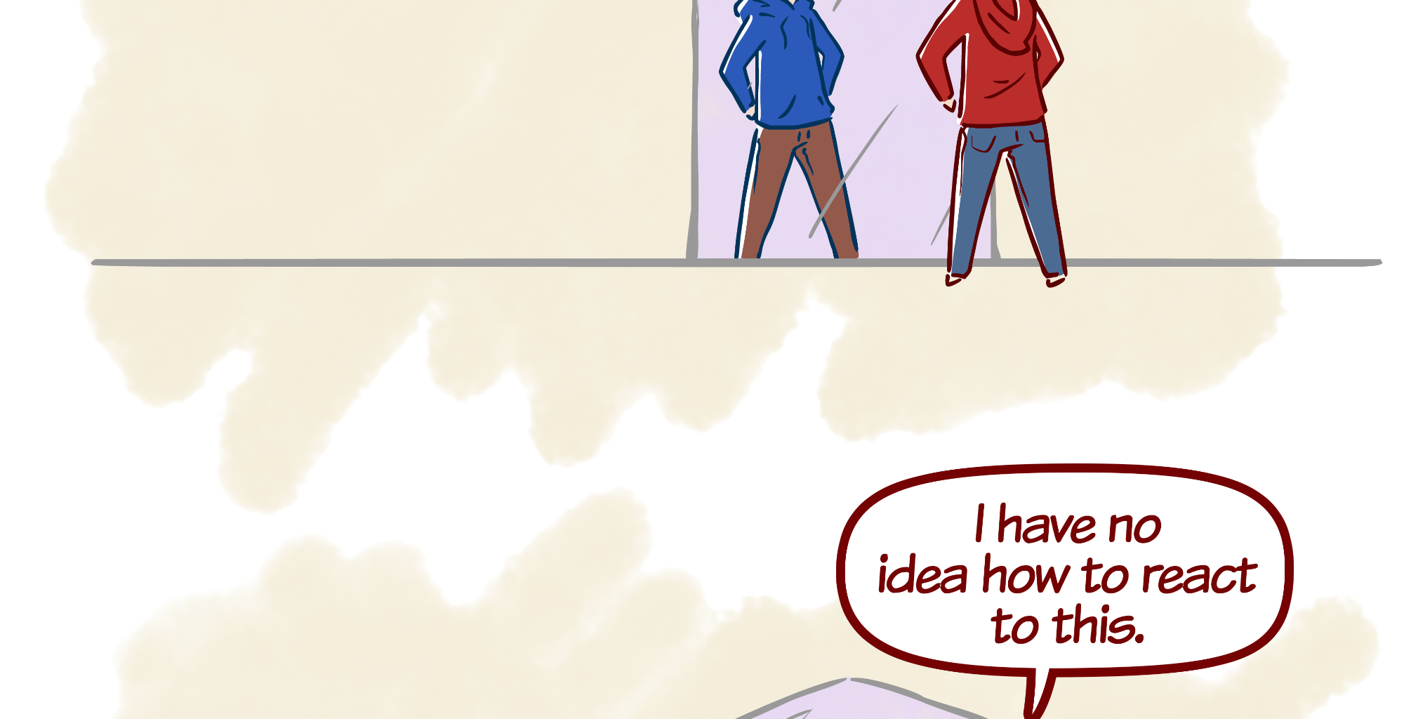 Rainy Days - Episode 31, Page 1: Mirrored #1 - "BlueDave"
