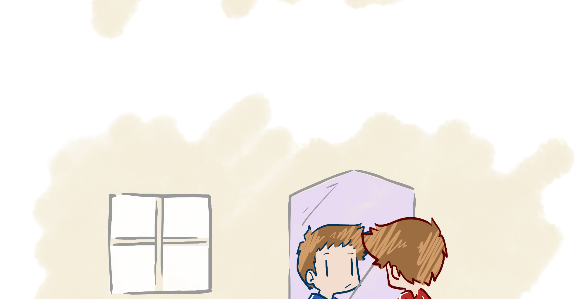 Rainy Days - Episode 31, Page 1: Mirrored #1 - "BlueDave"