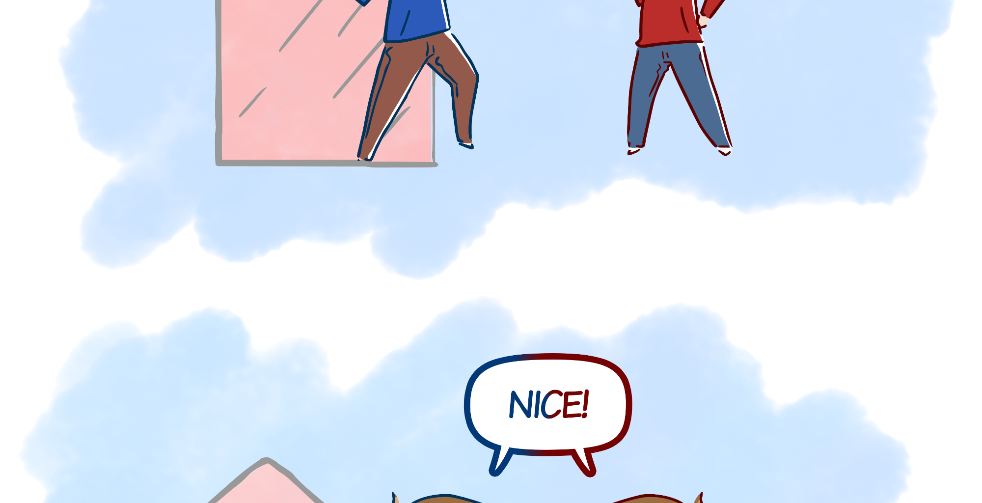 Rainy Days - Episode 32, Page 1: Mirrored #2 - "Magic Mirror"