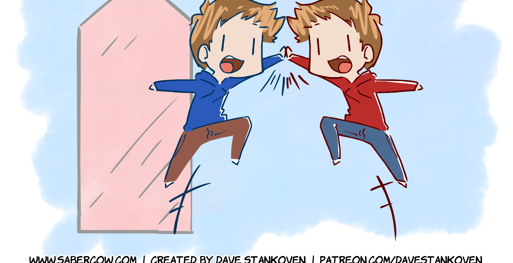 Rainy Days - Episode 32, Page 1: Mirrored #2 - "Magic Mirror"