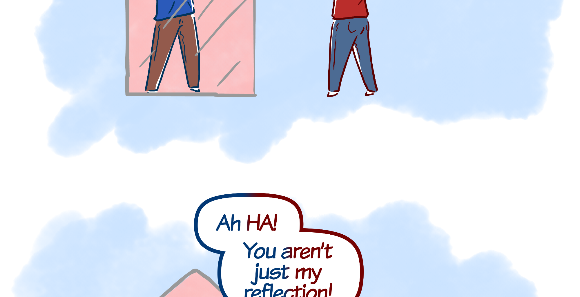 Rainy Days - Episode 32, Page 1: Mirrored #2 - "Magic Mirror"