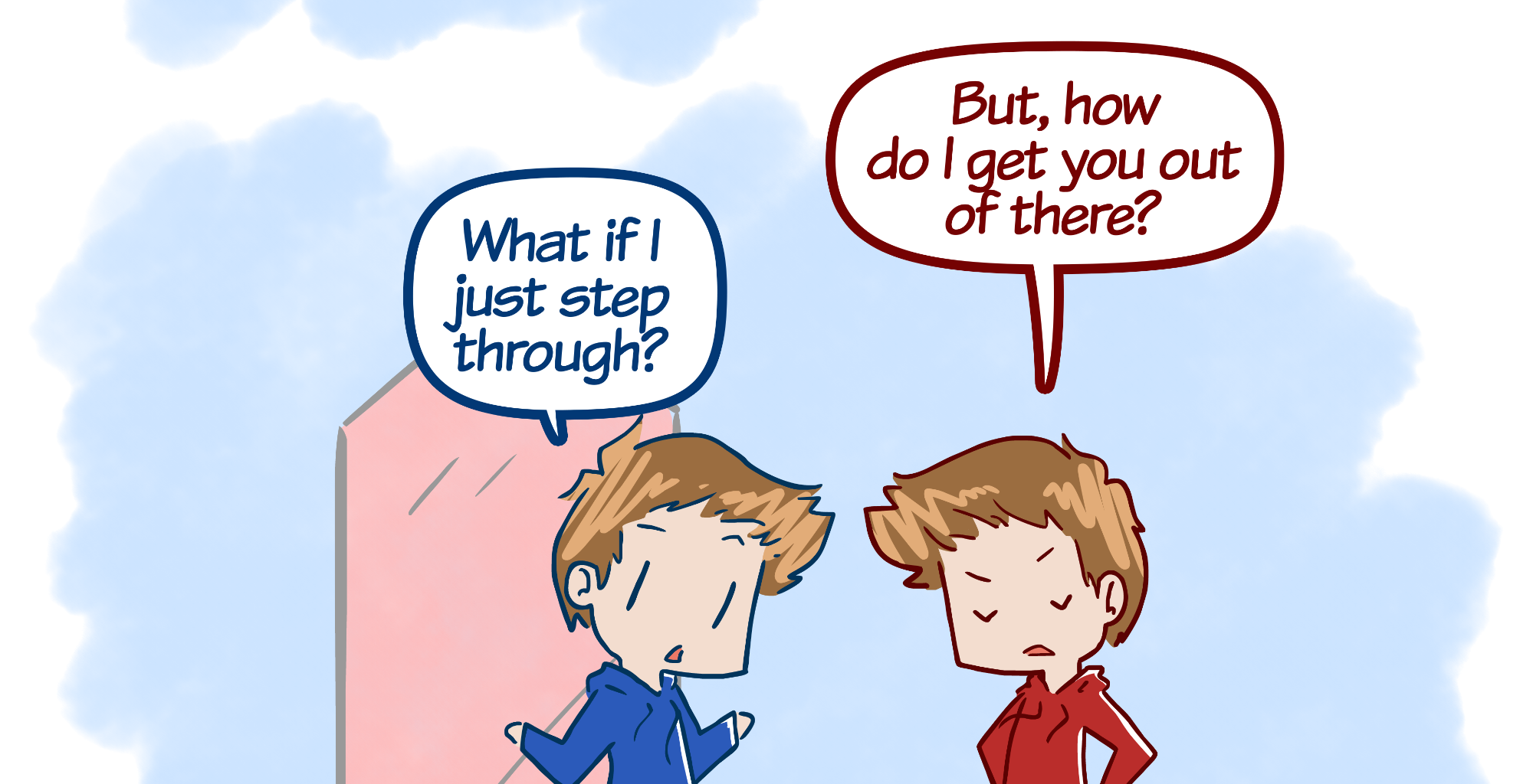 Rainy Days - Episode 32, Page 1: Mirrored #2 - "Magic Mirror"
