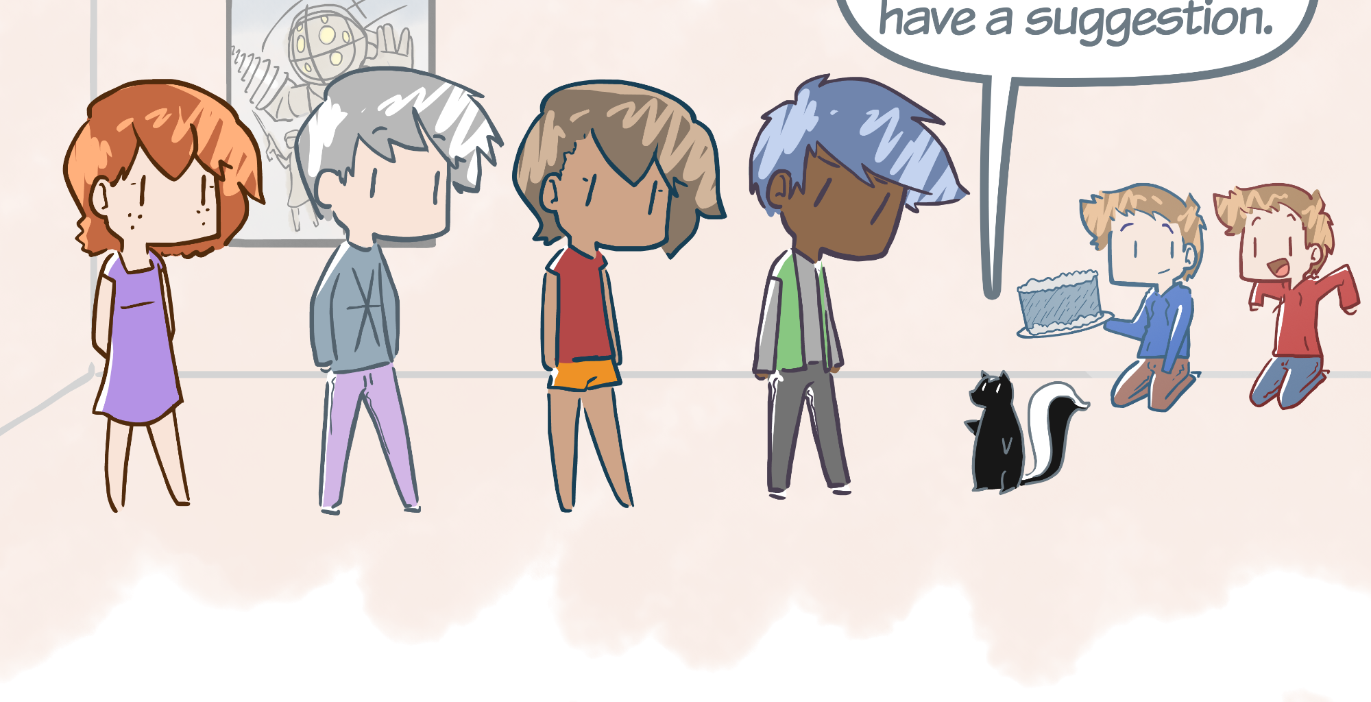 Rainy Days - Episode 35, Page 1: Mirrored #5 - "Conference"