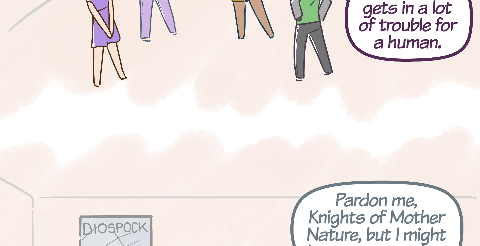 Rainy Days - Episode 35, Page 1: Mirrored #5 - "Conference"