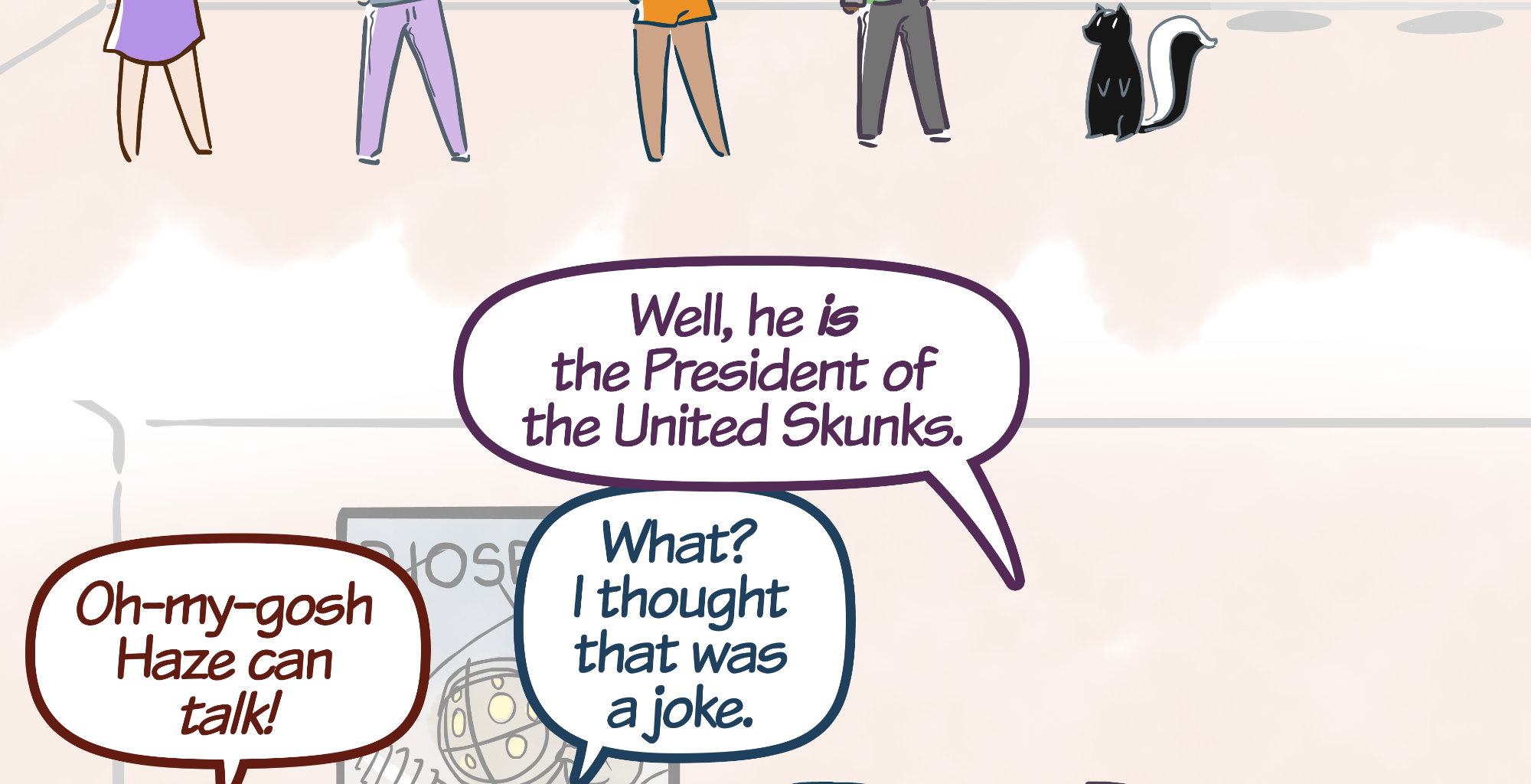 Rainy Days - Episode 35, Page 1: Mirrored #5 - "Conference"