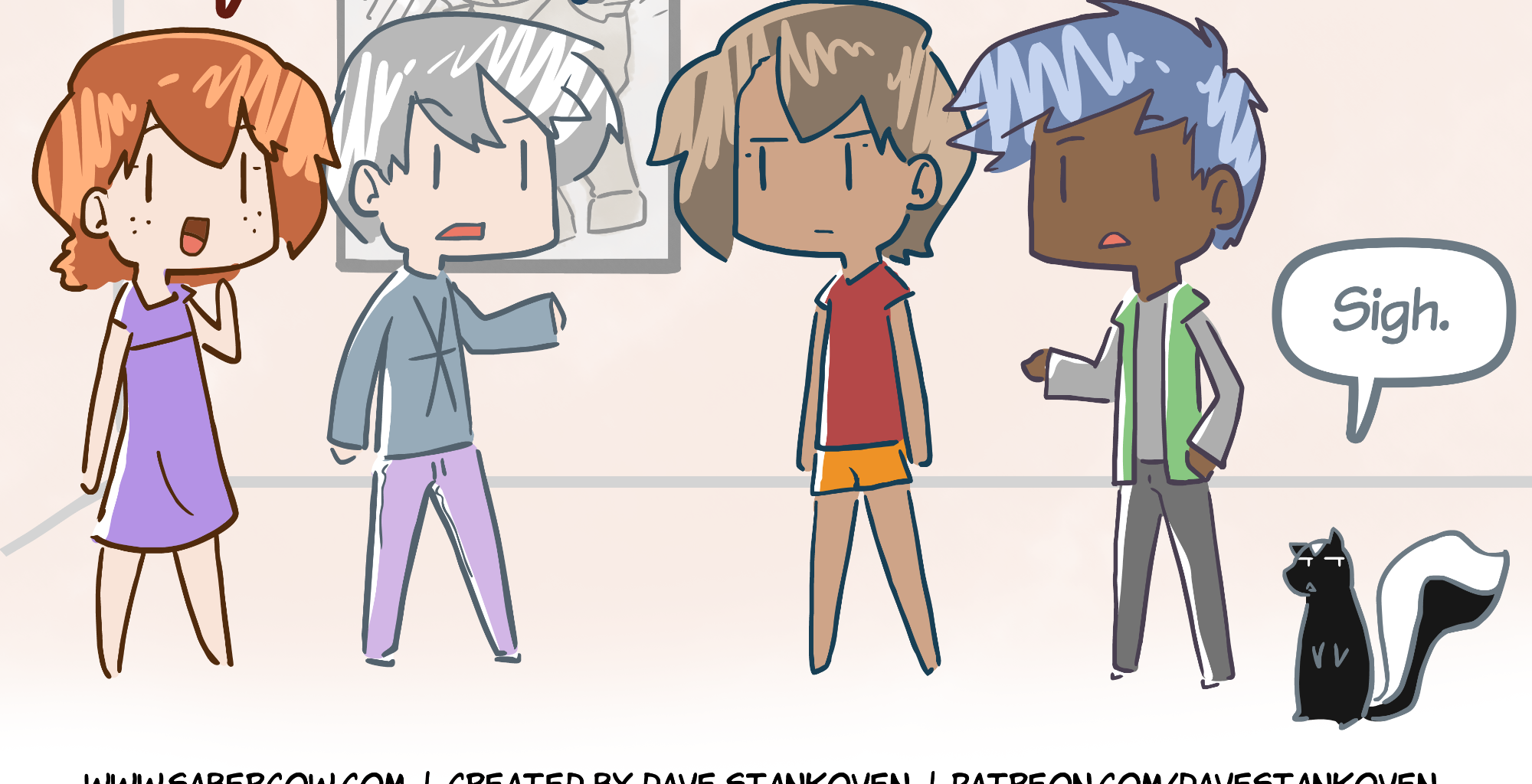 Rainy Days - Episode 35, Page 1: Mirrored #5 - "Conference"