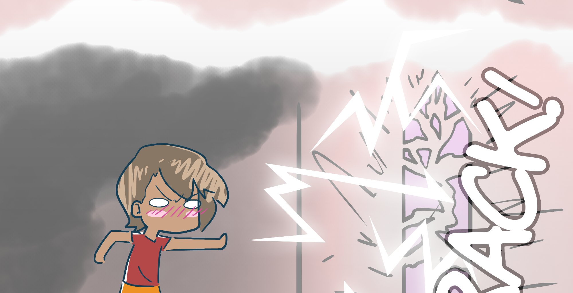 Rainy Days - Episode 36, Page 1: Mirrored #6 - "Haze's theory"