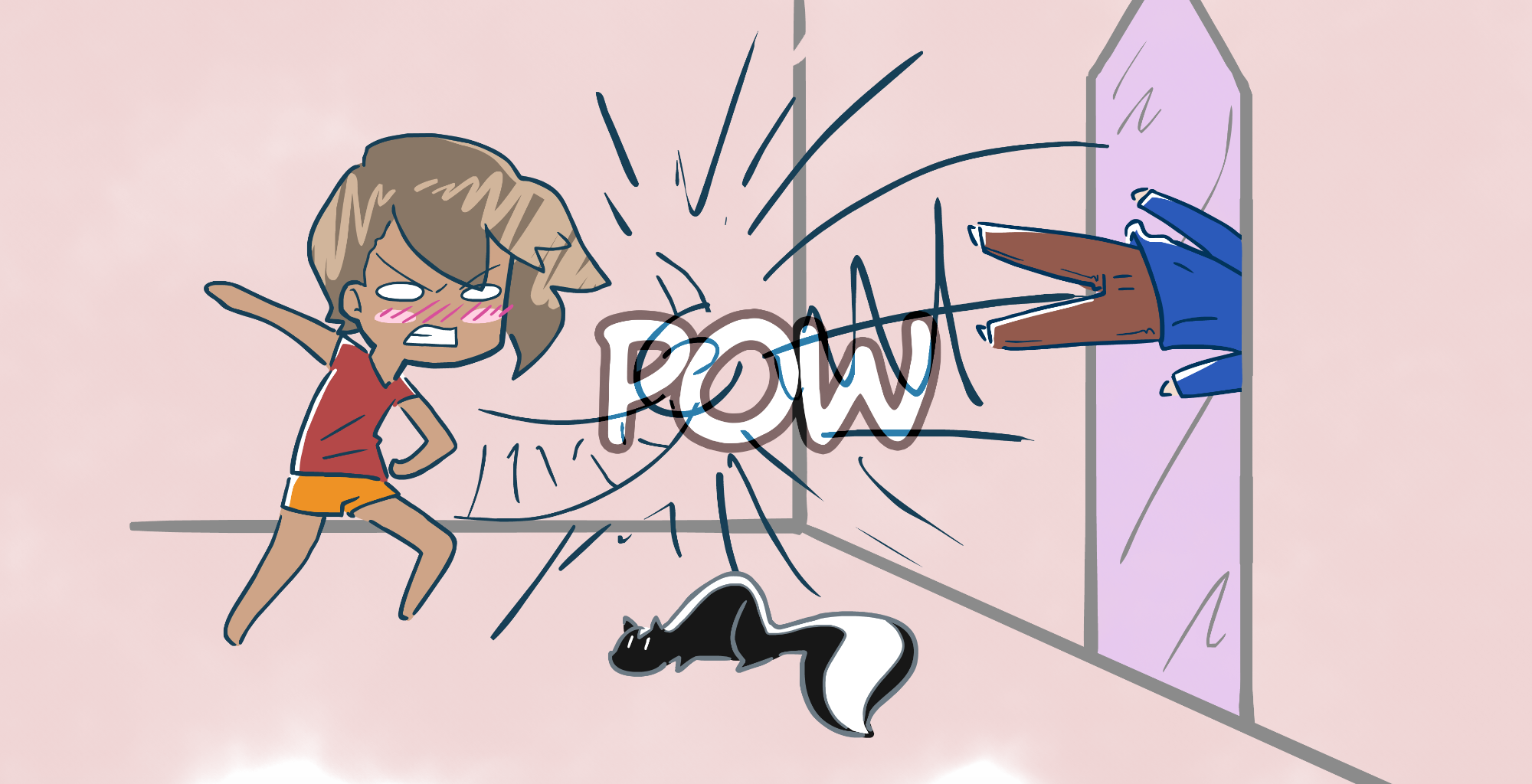 Rainy Days - Episode 36, Page 1: Mirrored #6 - "Haze's theory"