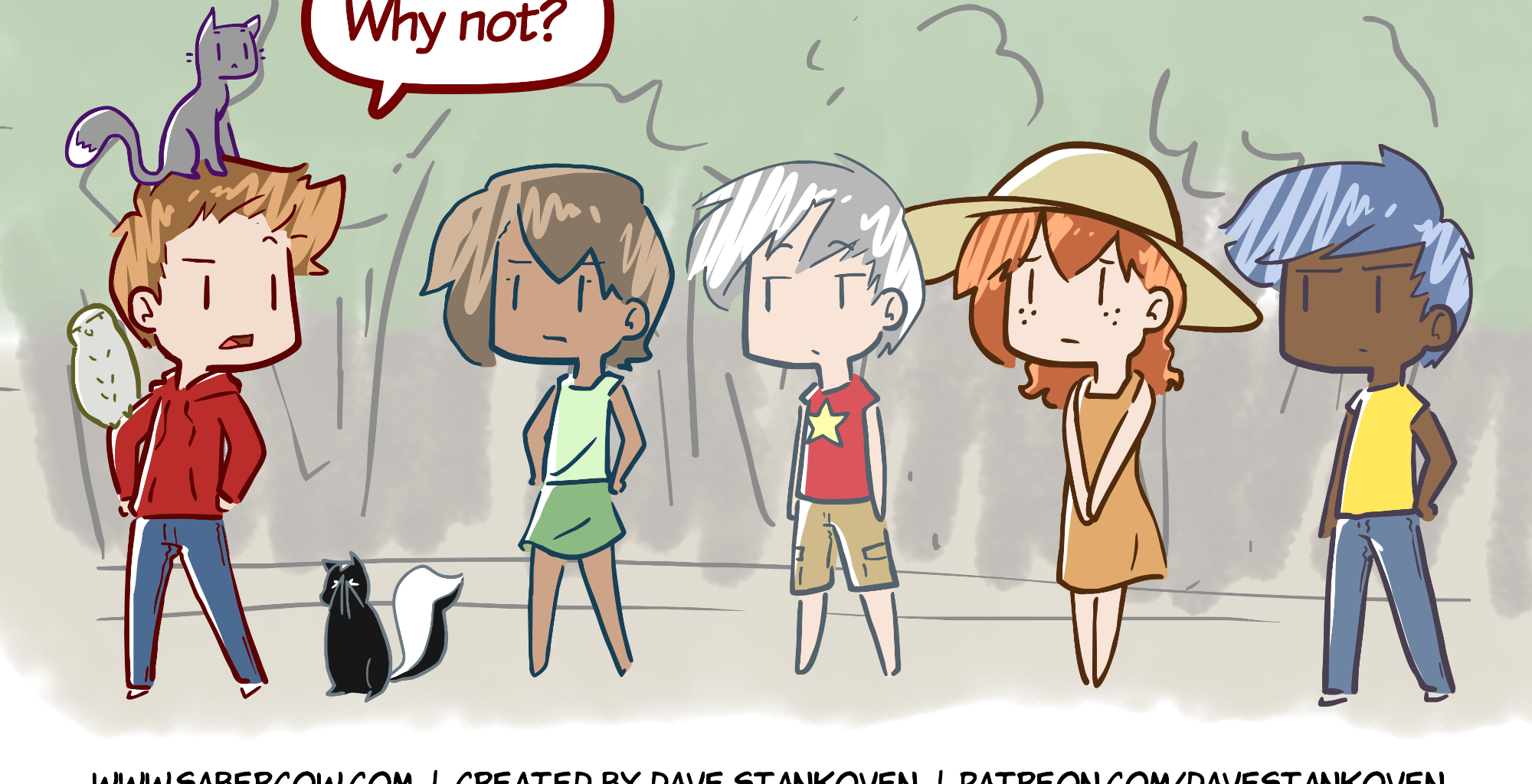 Rainy Days - Episode 37, Page 1: Zoo Story #1 - "A Zoo Story"