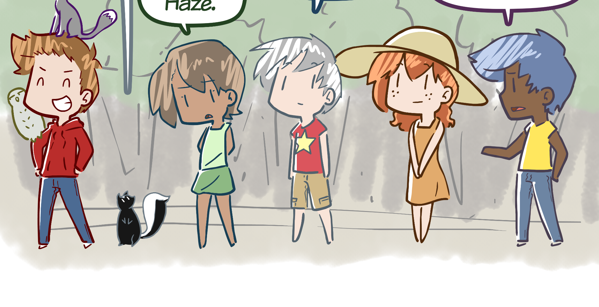 Rainy Days - Episode 37, Page 1: Zoo Story #1 - "A Zoo Story"