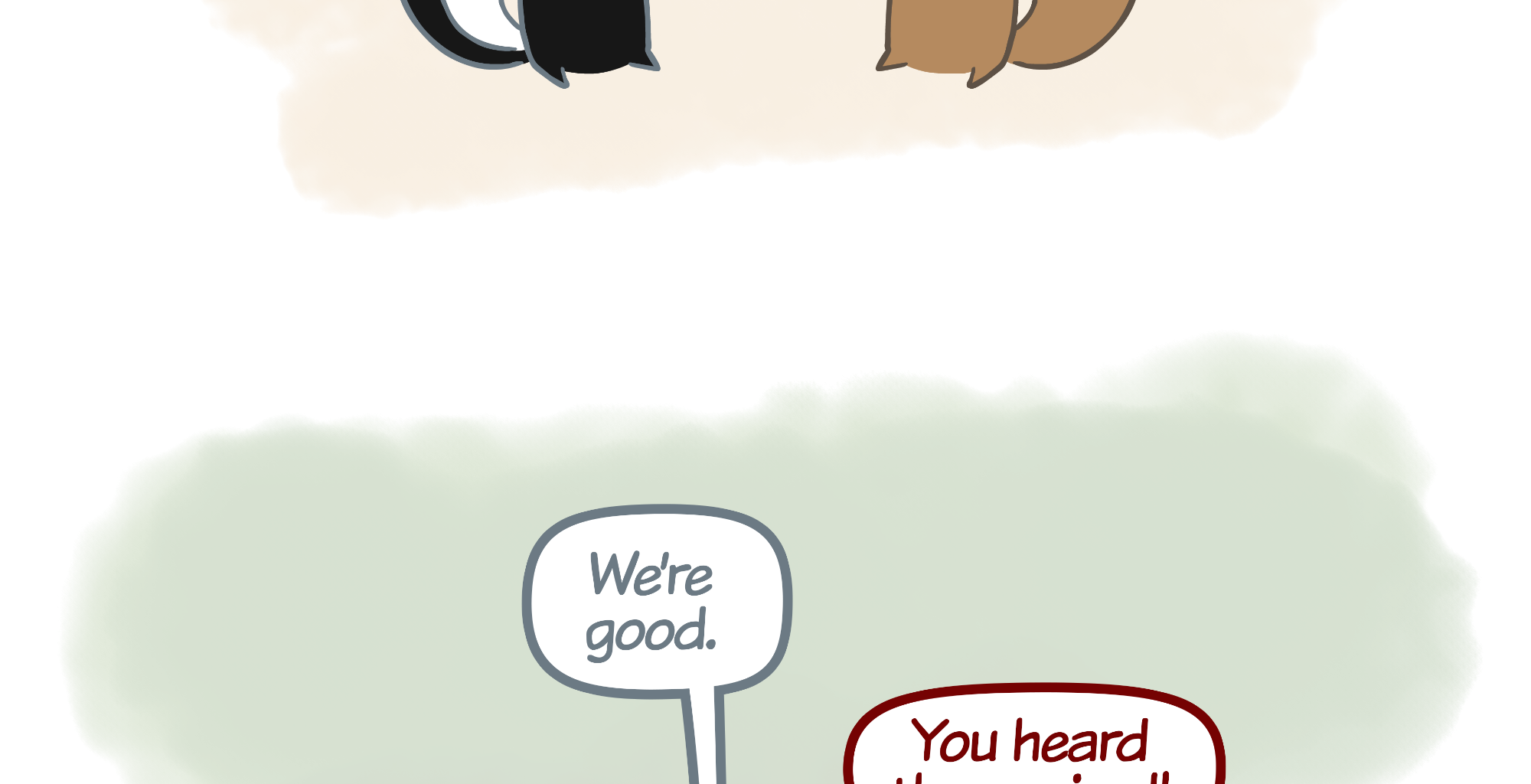 Rainy Days - Episode 38, Page 1: Zoo Story #2 - "Haze v Squirrel"
