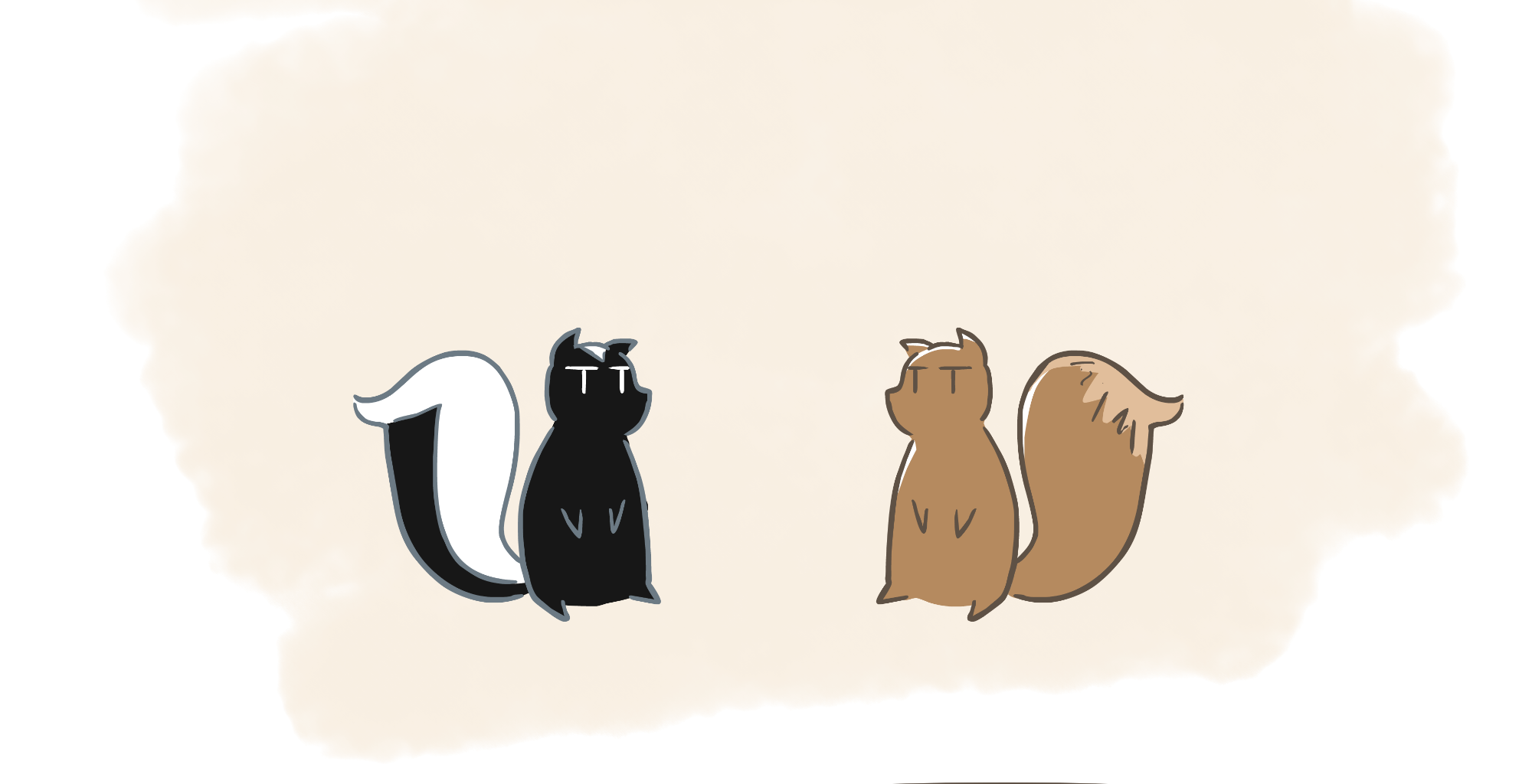 Rainy Days - Episode 38, Page 1: Zoo Story #2 - "Haze v Squirrel"