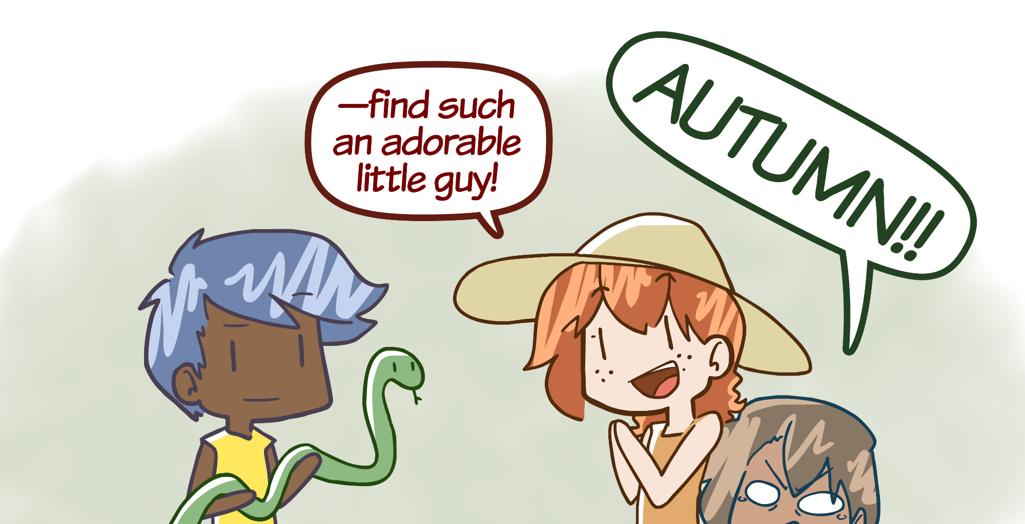 Rainy Days - Episode 39, Page 1: Zoo Story #3 - "Reptile House"