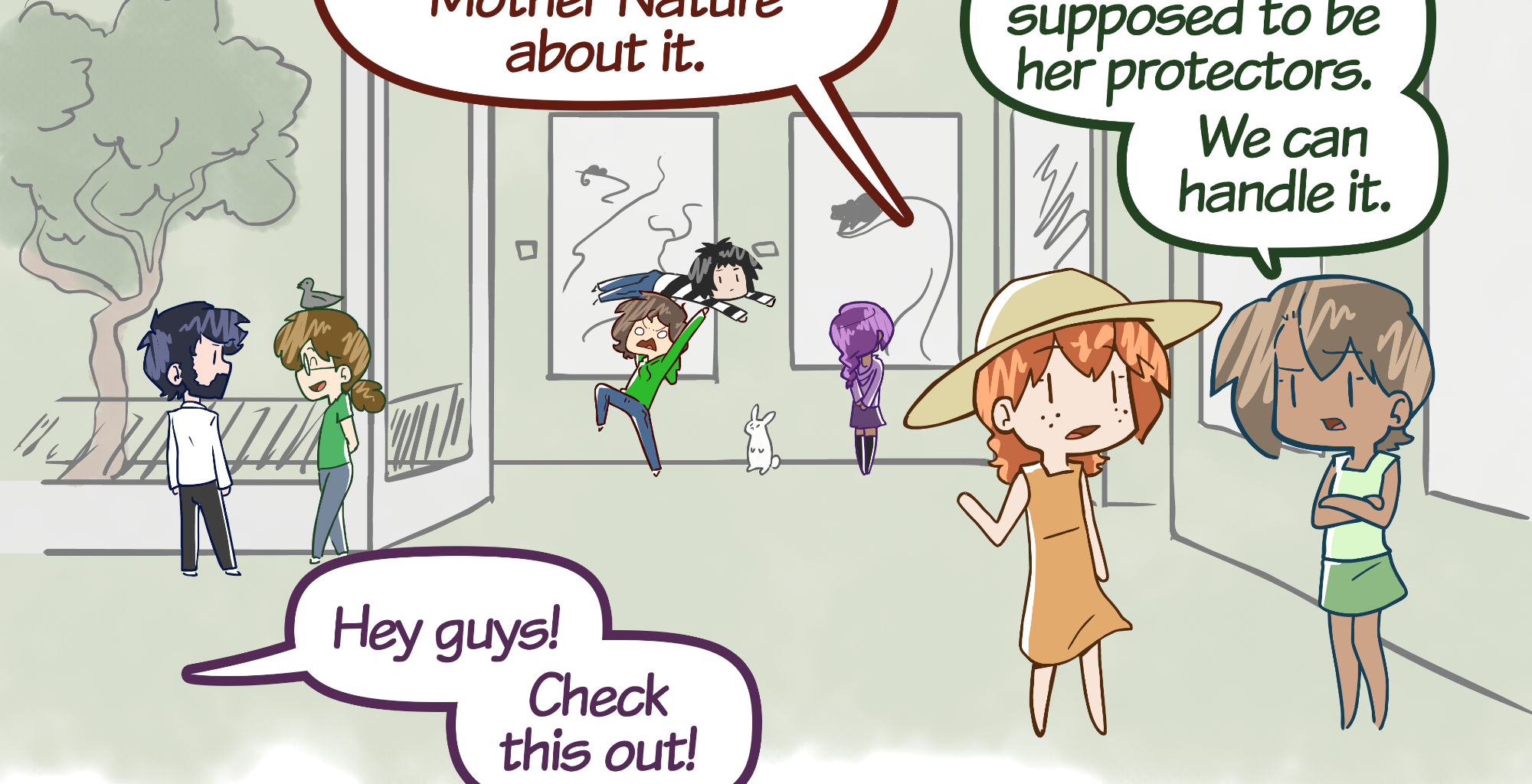 Rainy Days - Episode 39, Page 1: Zoo Story #3 - "Reptile House"