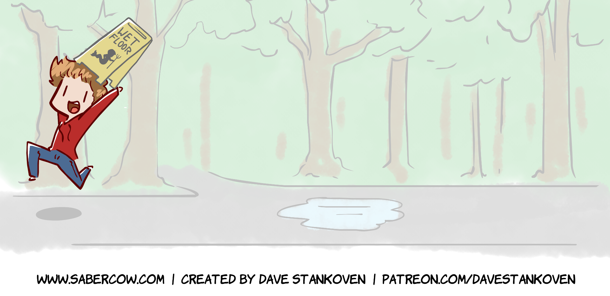 Rainy Days - Episode 40, Page 1: Zoo Story #4 - "Wet Bandit"